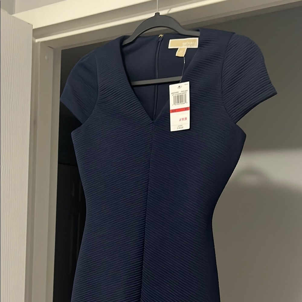 Michael Kors Navy Blue Dress